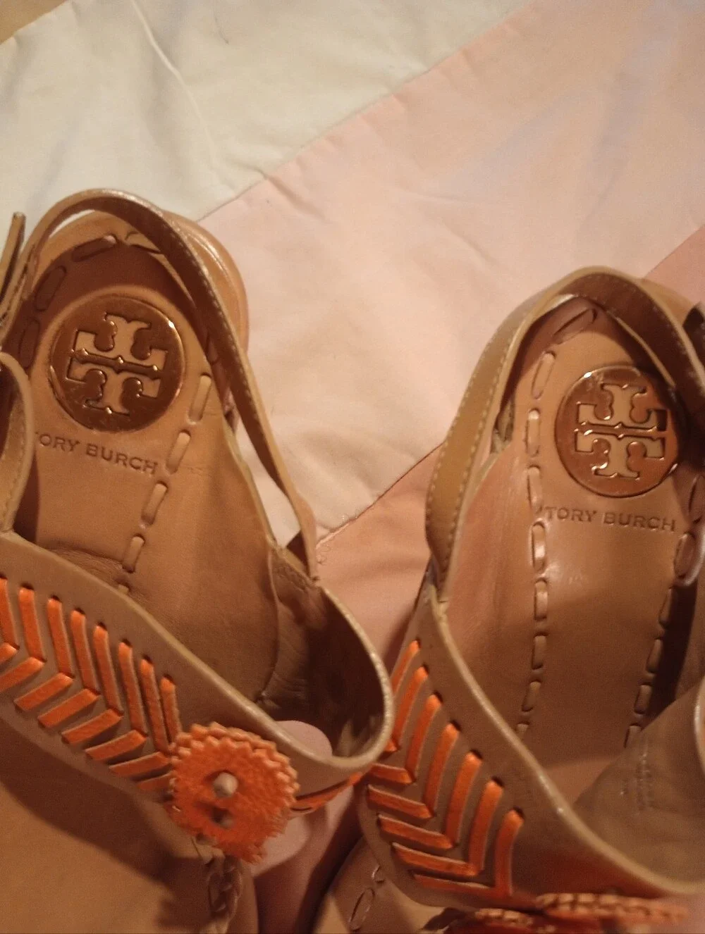 Tory Burch Caylan Leather Sandals